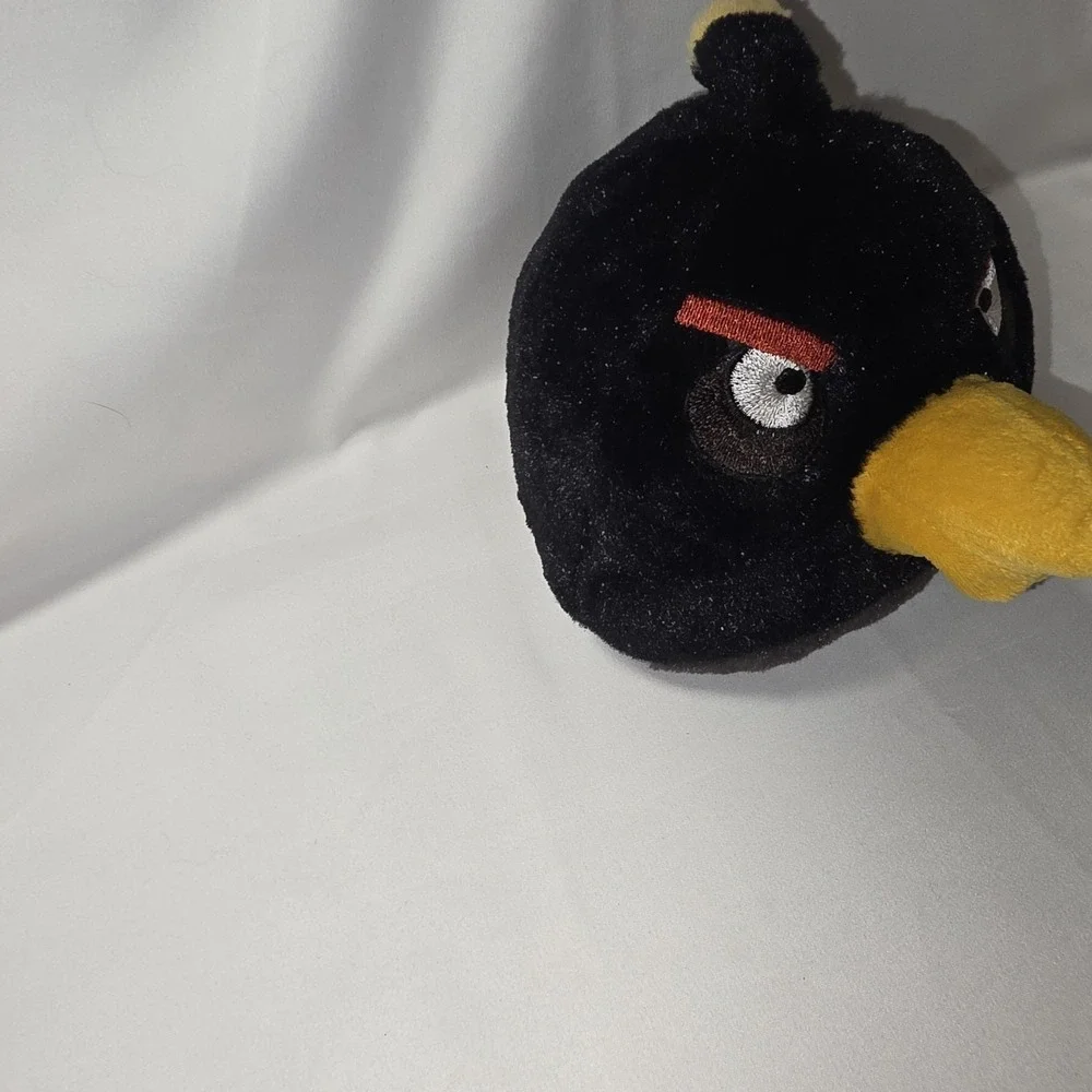Angry Birds Black Bomb Plush Stuffed Animal 5